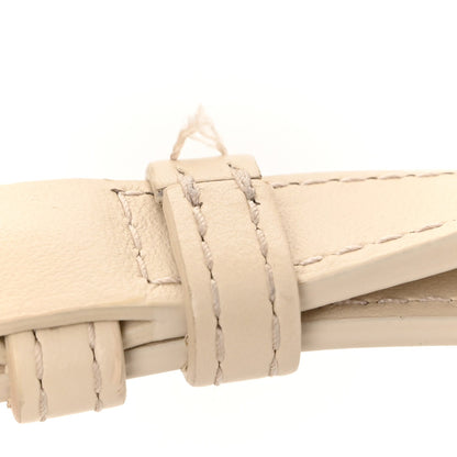 Christian Dior Oblique Chambray Raffia Effect Smooth Calfskin Mini Miss Caro Bag Blue Light Biscuit 10 of 11