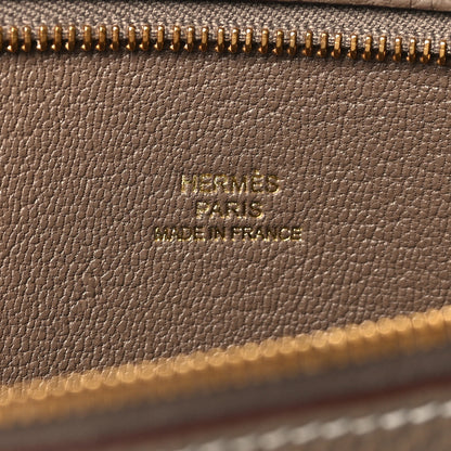 Hermes Togo Backpocket Pouch 30 Etoupe 6 of 7