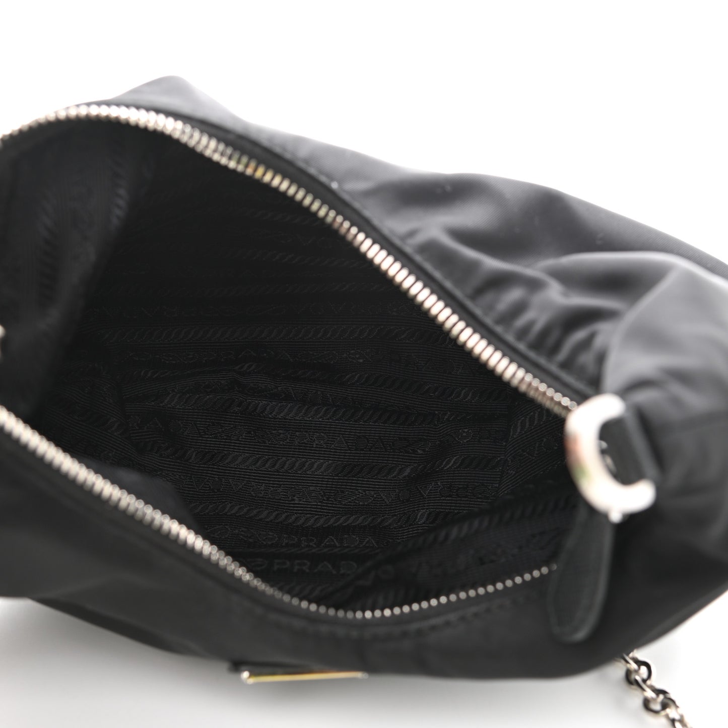 Tessuto Nylon Saffiano Re-Edition 2006 Shoulder Bag Black