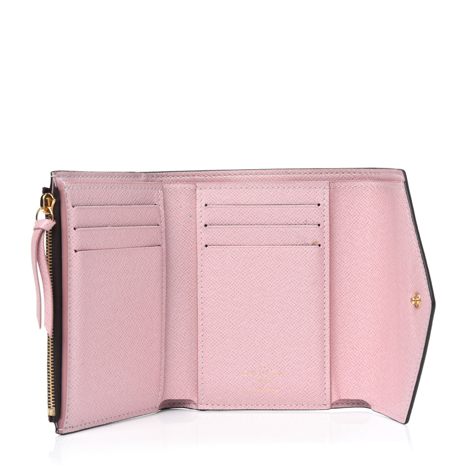 Louis Vuitton Monogram Victorine Wallet Rose Ballerine 4 of 5