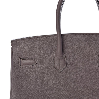 Hermes Togo Birkin 35 Etain 11 of 30
