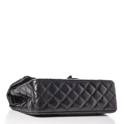 Chanel Metallic Aged Calfskin Quilted 2.55 Reissue 225 Flap So Black 4 of 9