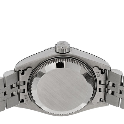 Rolex Stainless Steel 26mm Oyster Perpetual Date Watch Blue 79240 4 of 4