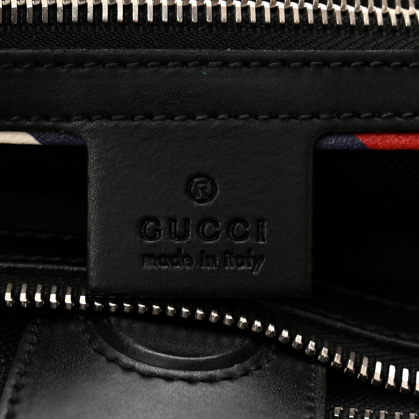 GG Supreme Monogram Night Courrier Vertical Tote Black Multicolor