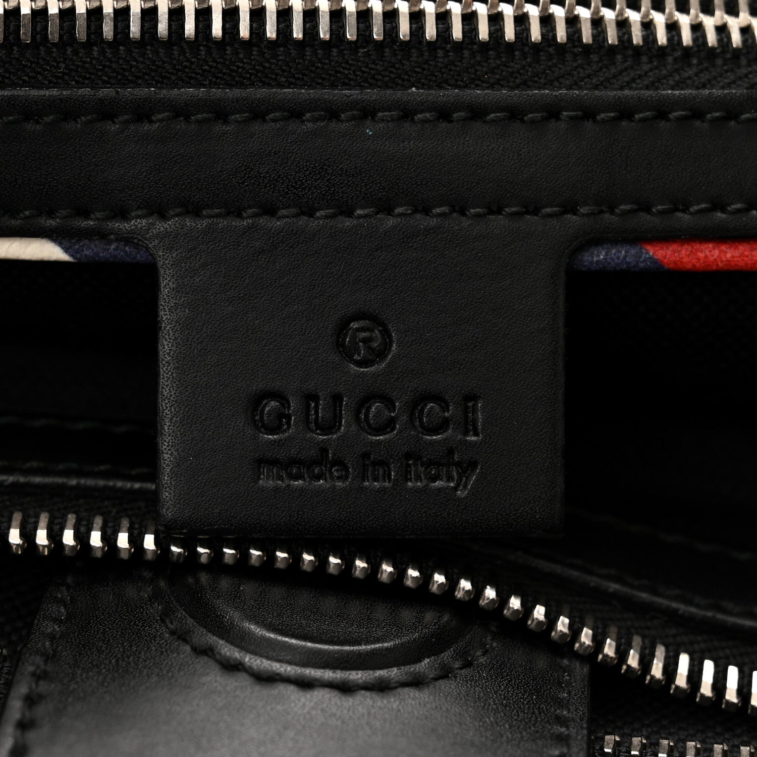 Gucci GG Supreme Monogram Night Courrier Vertical Tote Black Multicolor 6 of 11