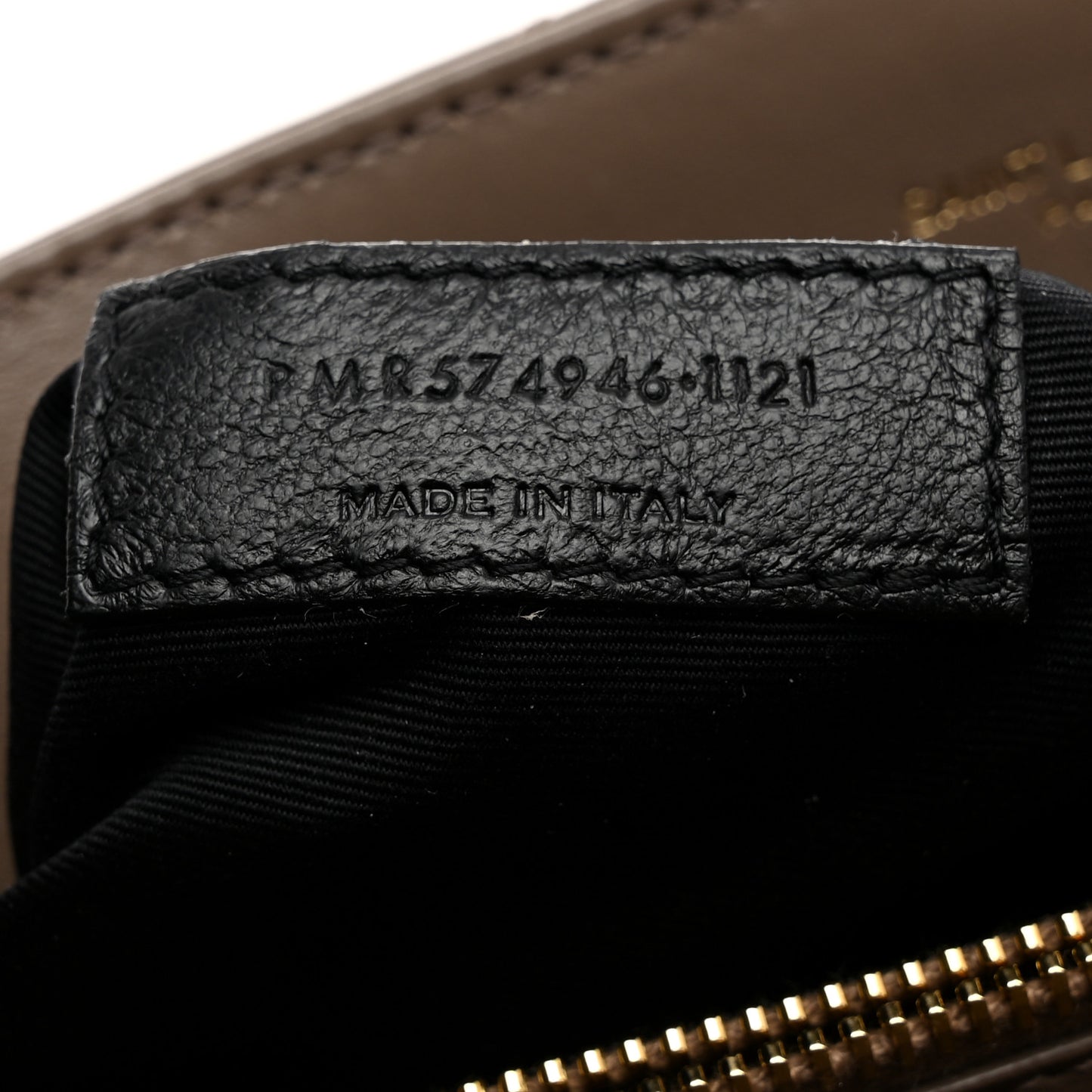 Calfskin Y Quilted Monogram Medium Loulou Chain Satchel Dark Beige
