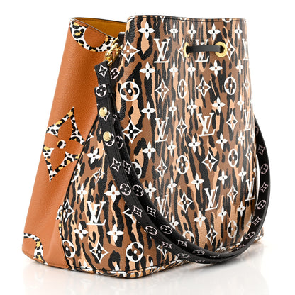 Louis Vuitton Monogram Giant Jungle NéoNoé Caramel 3 of 10