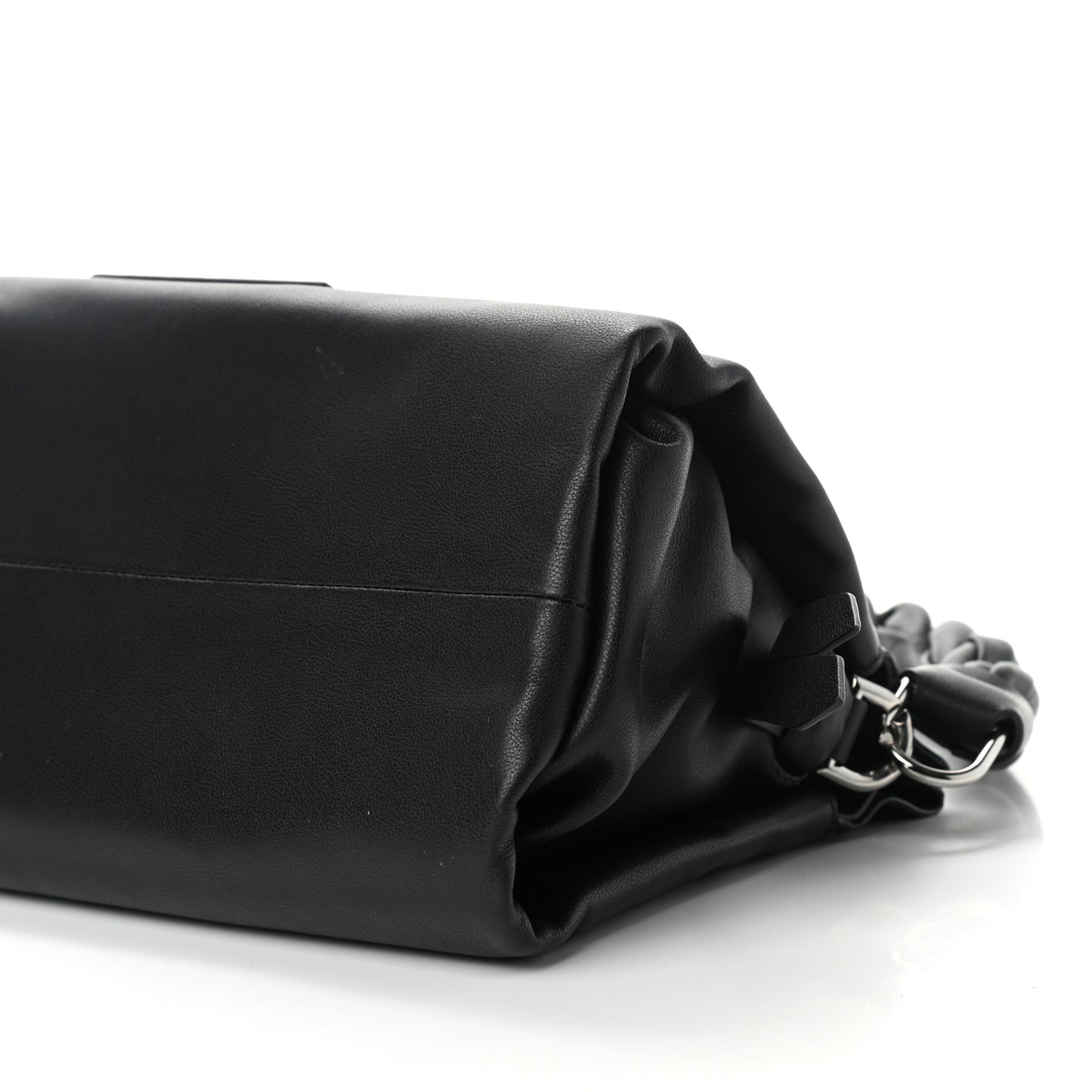 Calfskin Medium ID93 Satchel Black
