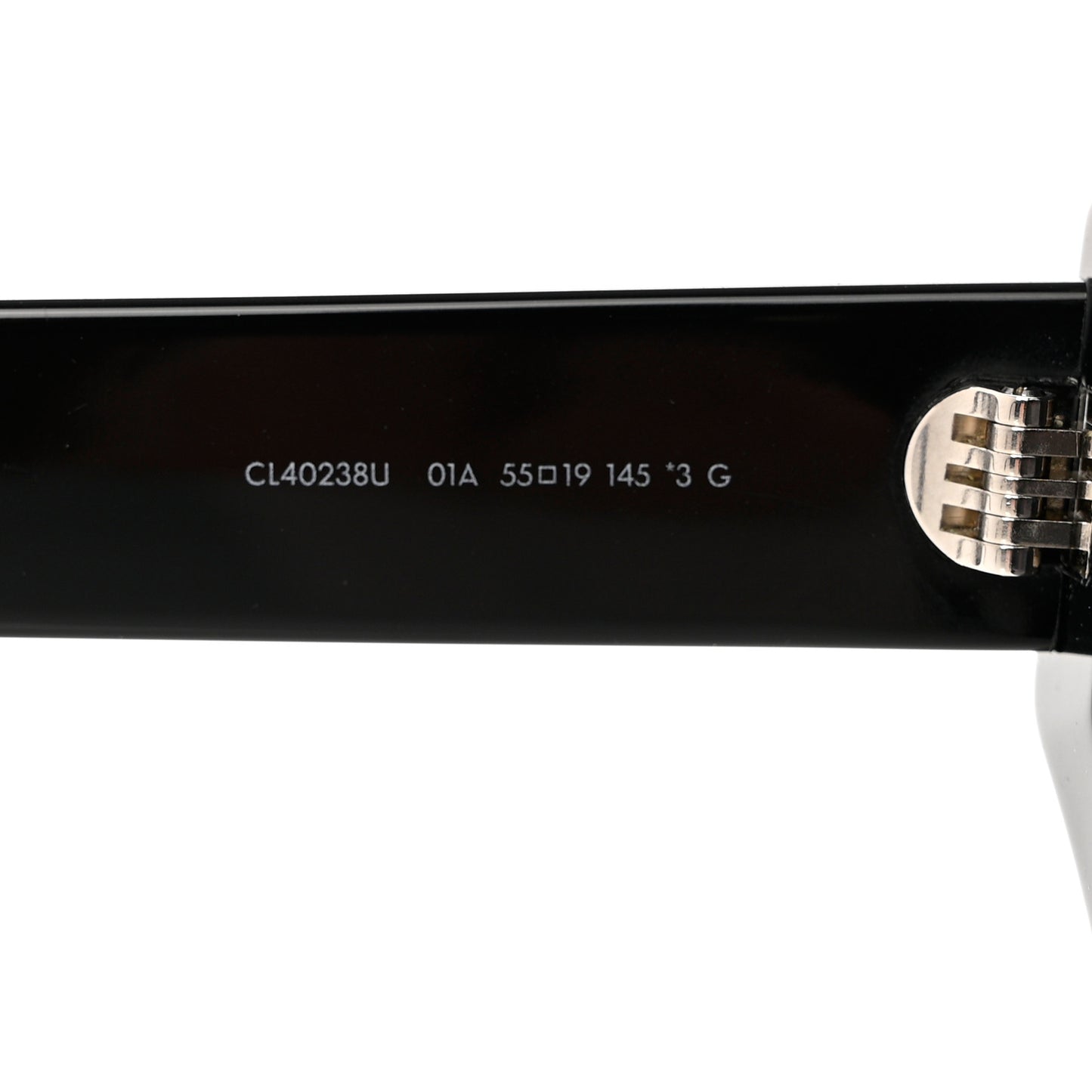 Acetate Triomphe 01 Sunglasses CL 40238U Black