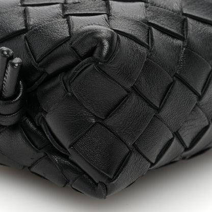 Bottega Veneta Nappa Intrecciato Candy Loop Camera Bag Black 8 of 9