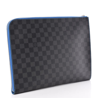 Louis Vuitton Damier Graphite Pochette Jour GM 3 of 9