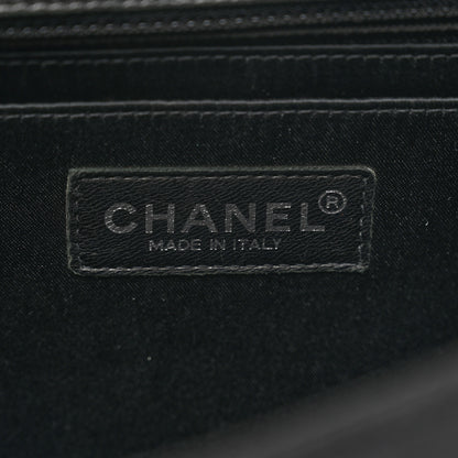 Chanel Nylon Medium Travel Flap Black 7 of 11