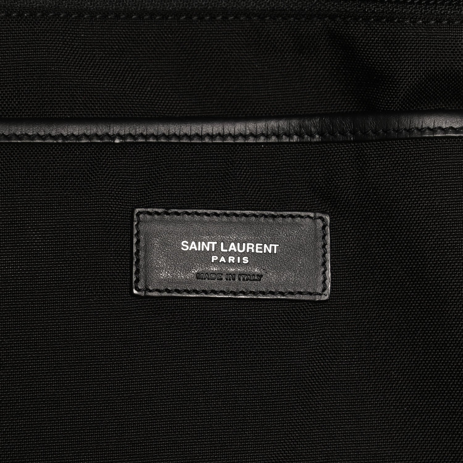 Saint Laurent Canvas SL Playing Cards City Backpack Black 6 of 12