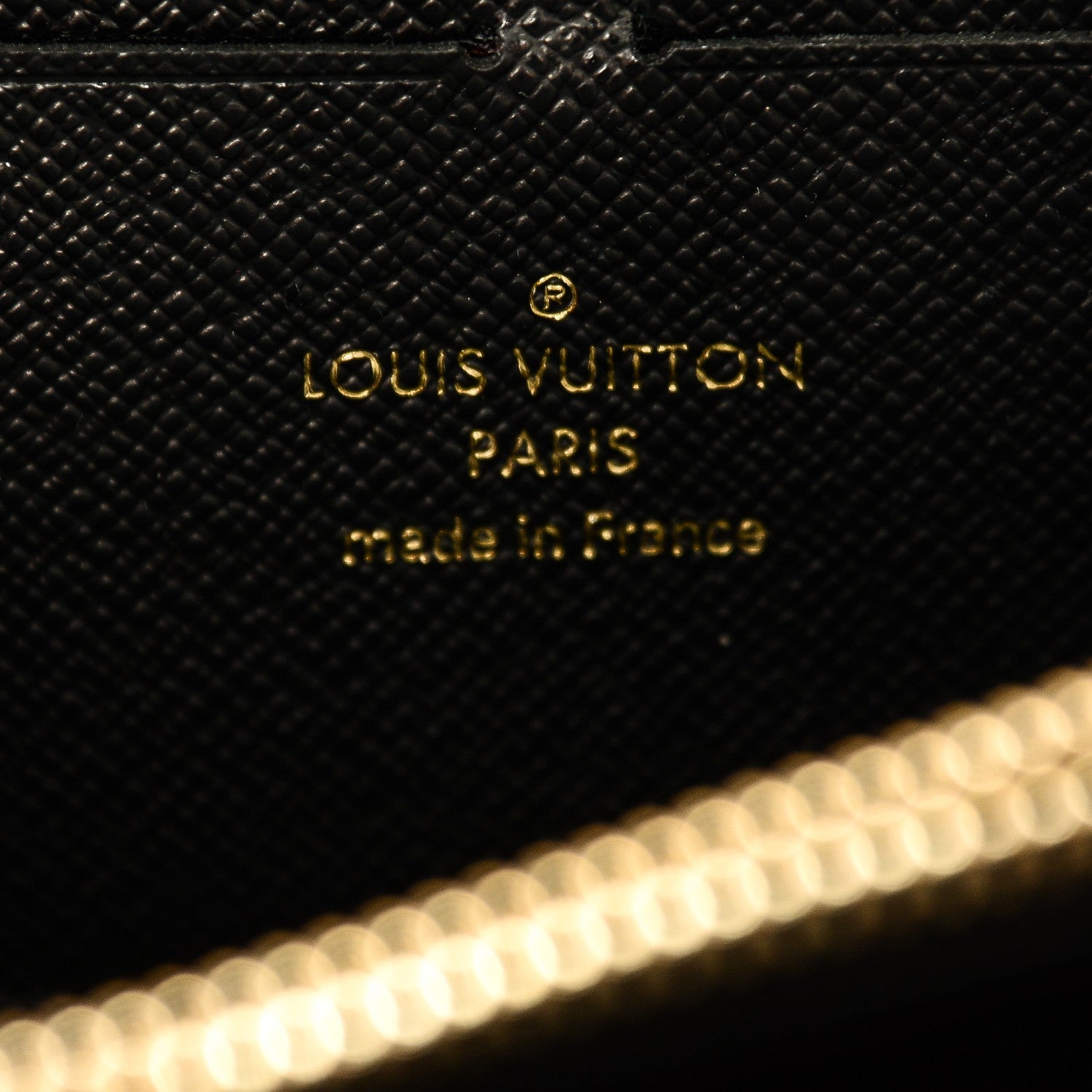 Louis Vuitton Calfskin Colored Monogram Zippy Wallet Blue Black 6 of 7