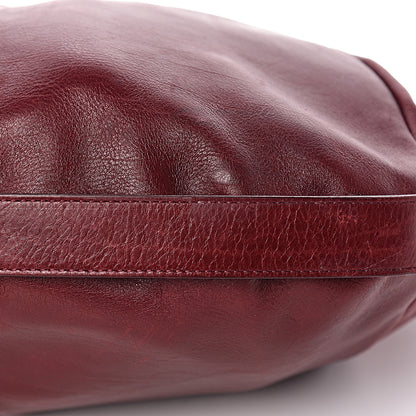 Saint Laurent Buffalo Medium Mombasa Horn Bag Red 14 of 25