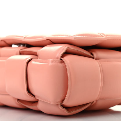 Bottega Veneta Nappa Maxi Intreccio Padded Cassette Crossbody Bag Peachy 8 of 11