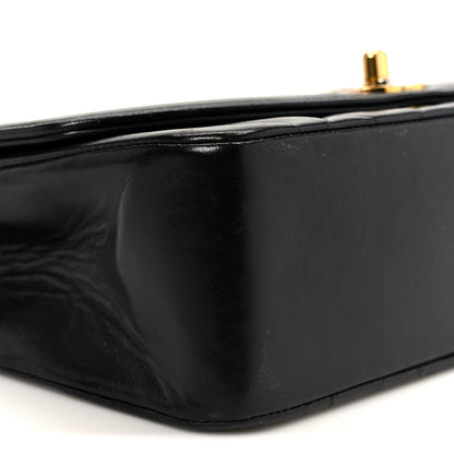 Chanel Lambskin Quilted Small Single Flap Black 11 of 13