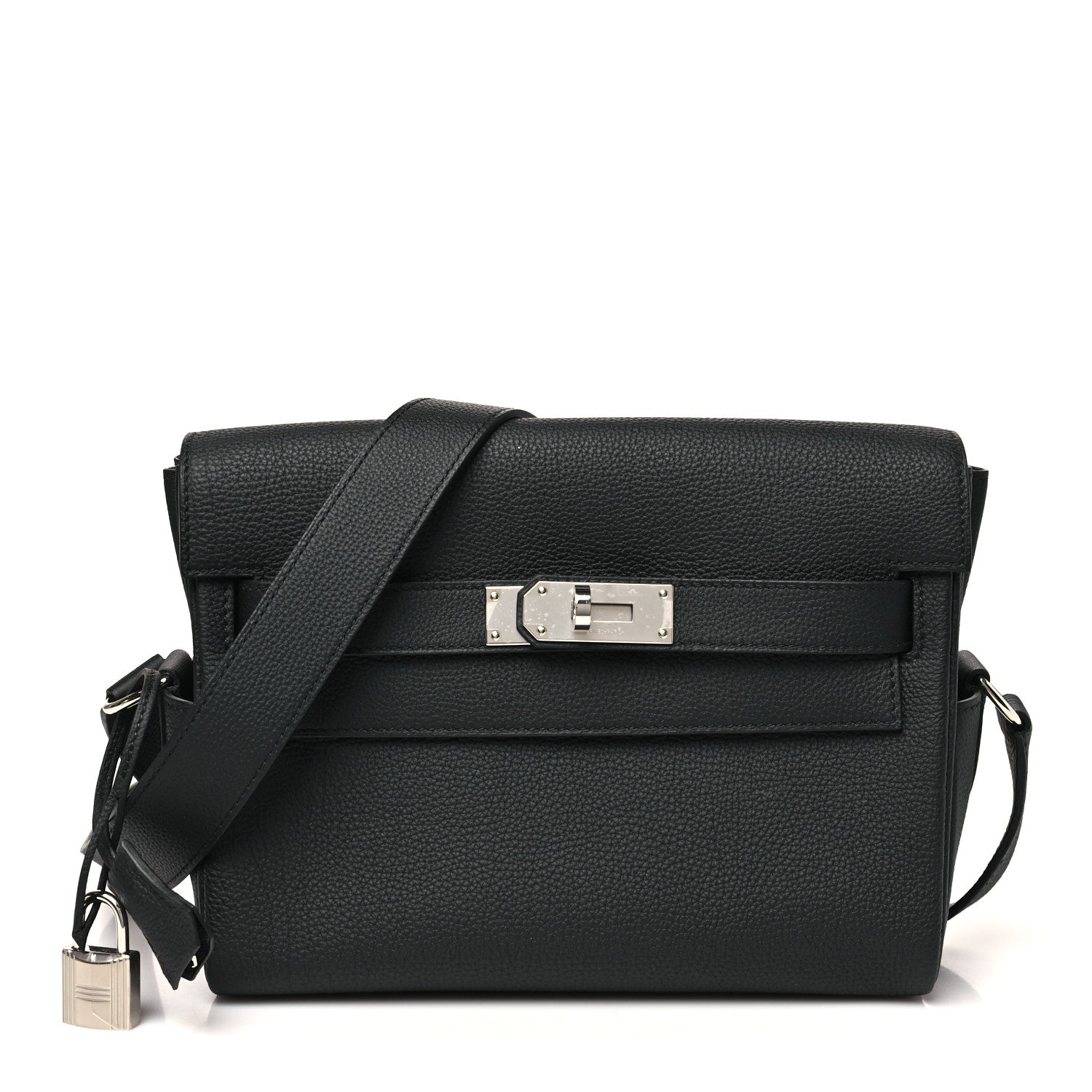 Hermes Togo Kelly Messenger PM Black 1 of 10