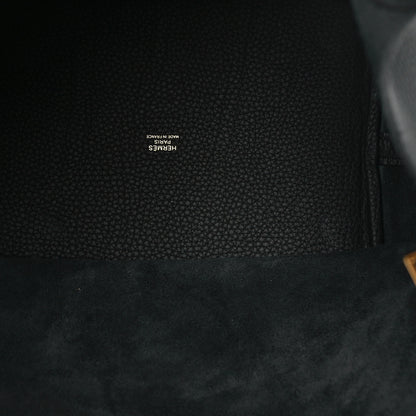 Hermes Taurillon Clemence Picotin Lock 22 MM Black 5 of 10