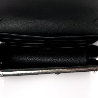 Louis Vuitton Epi Twist Chain Wallet Black 5 of 11