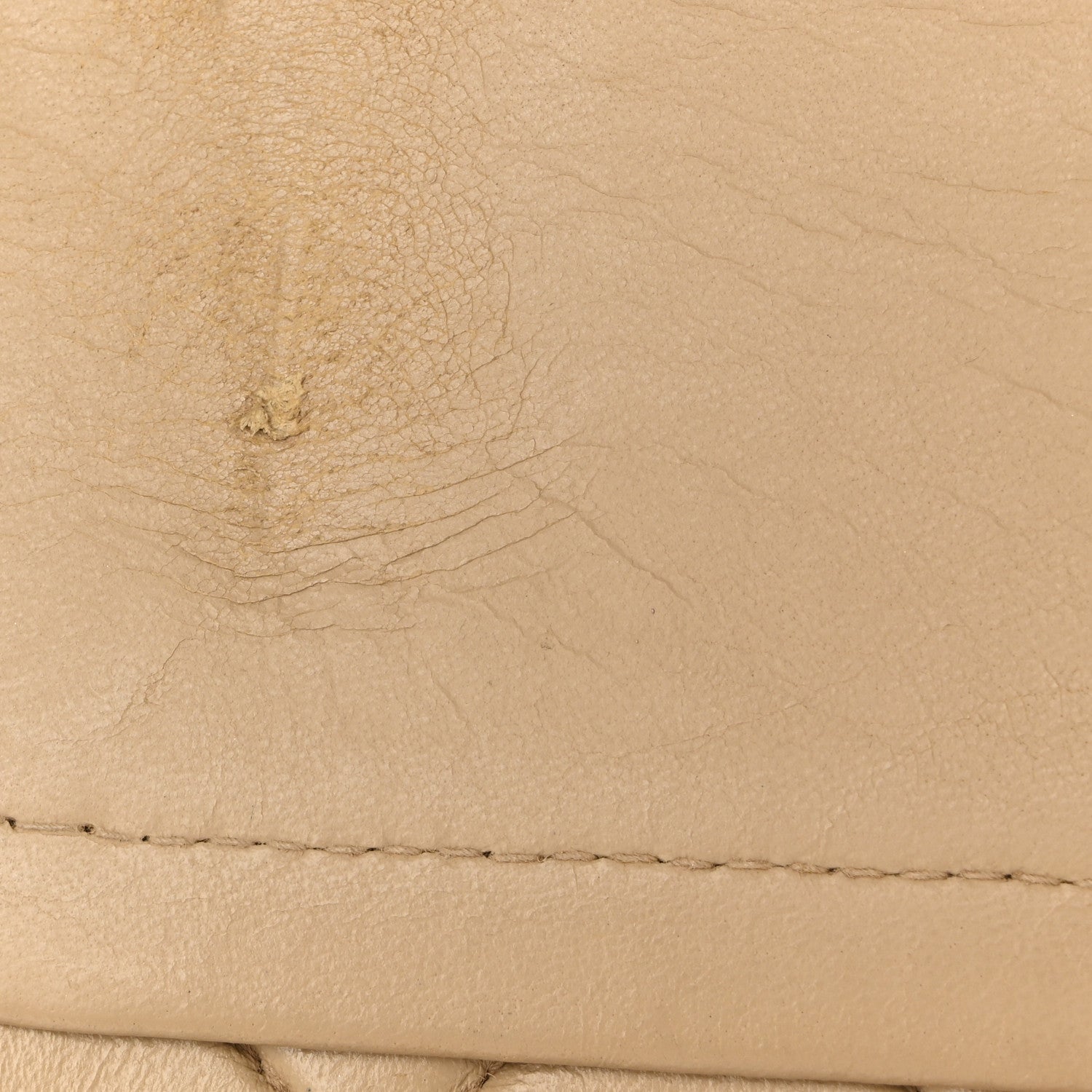 Chanel Lambskin Quilted Medium Double Flap Beige 21 of 21