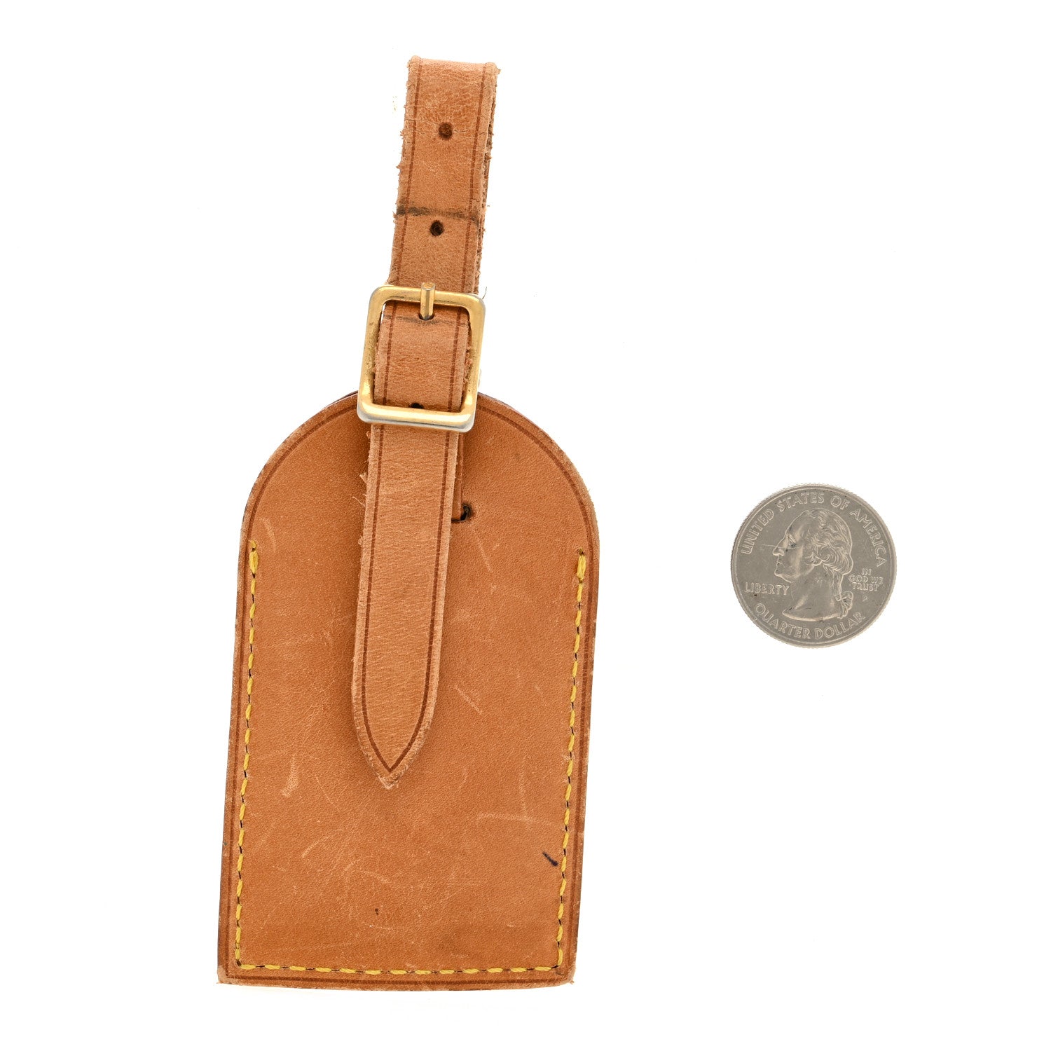 Louis Vuitton LOUIS VUITTON Vachetta Luggage Tag 2 of 4