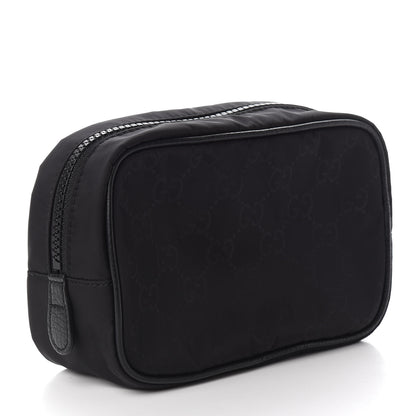 Gucci Nylon Monogram Small Dolmias Pouch Black 2 of 10