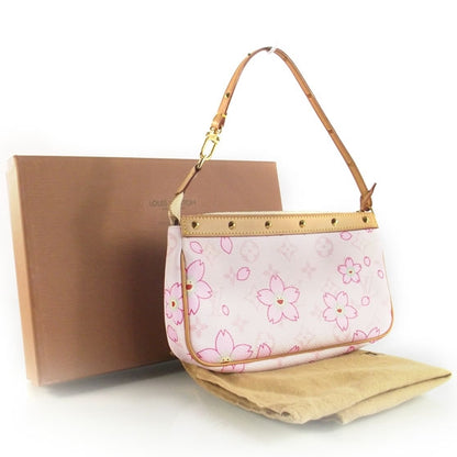 Louis Vuitton Cherry Blossom Pochette Pink 3 of 9