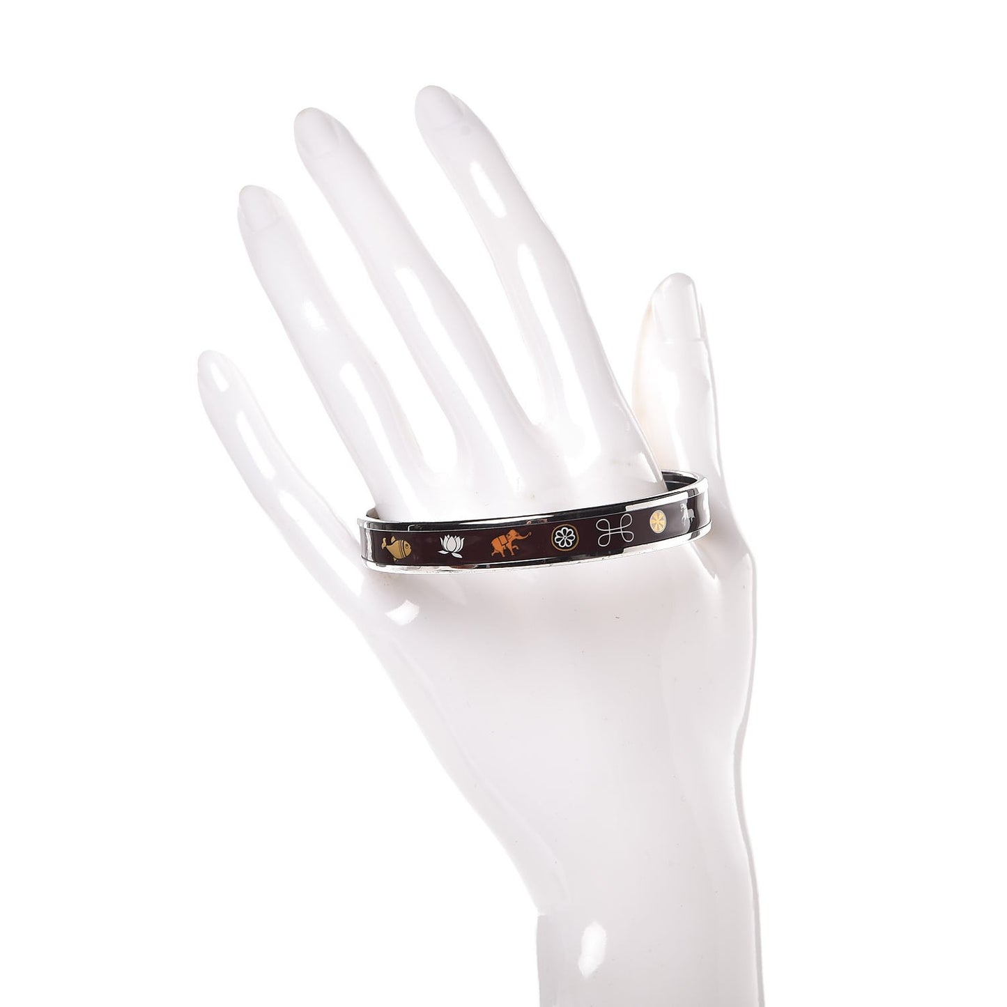Enamel Printed Narrow Bracelet 65