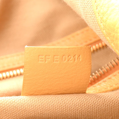 Givenchy Tumbled Calfskin Medium Voyou Bag Mustard 7 of 12