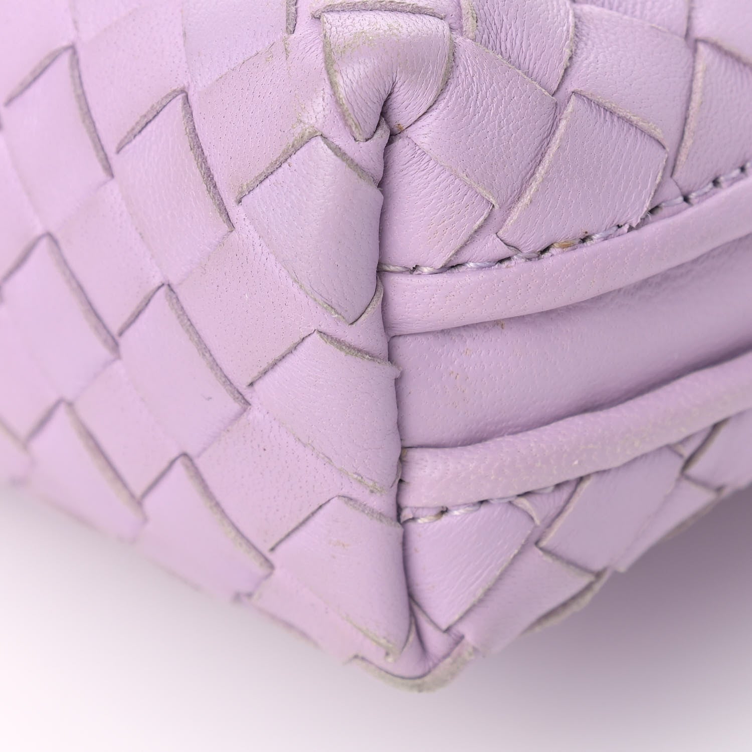 Bottega Veneta Nappa Intrecciato Pillow Crossbody Messenger Parme 9 of 15