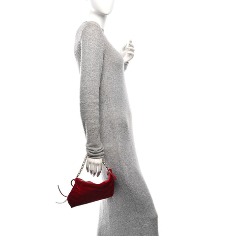 Velvet Callie Shoulder Bag Red