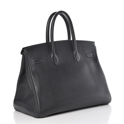 Hermes Buffle Skipper Birkin 35 Graphite 3 of 32