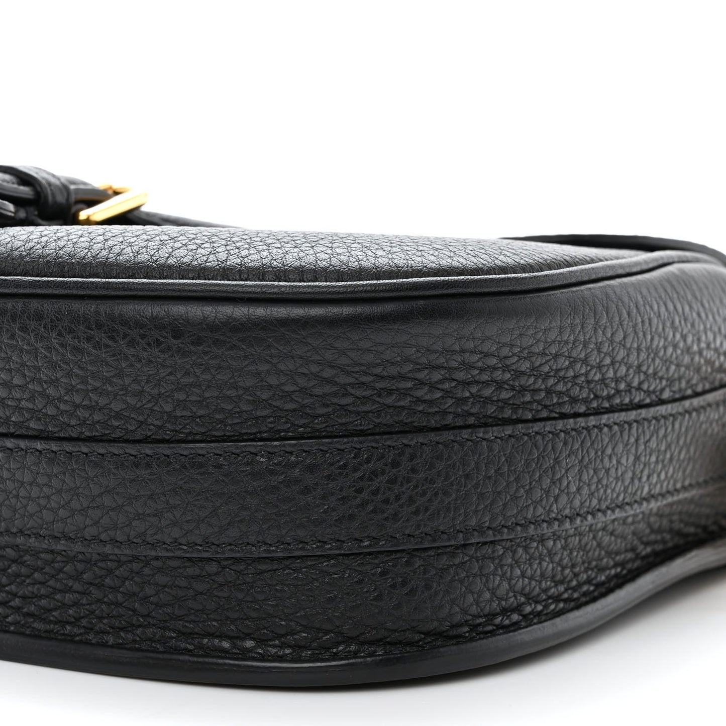 Grained Calfskin Medium Bobby Flap Navy Blue