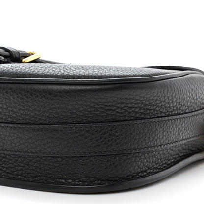 Christian Dior Grained Calfskin Medium Bobby Flap Navy Blue 10 of 12