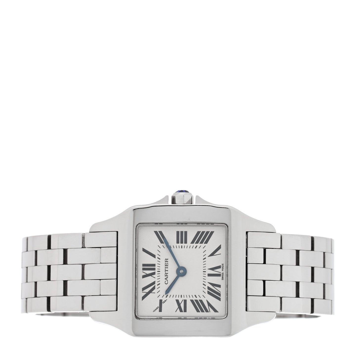 Stainless Steel 26mm Santos Demoiselle Quartz Watch