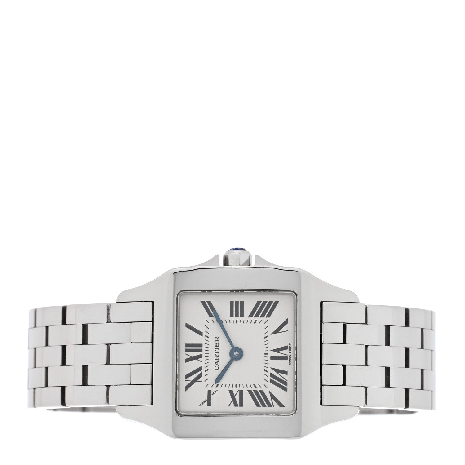 Cartier Stainless Steel 26mm Santos Demoiselle Quartz Watch 2 of 4