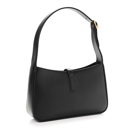 Saint Laurent Smooth Calfskin Le 5 A 7 Hobo Black 4 of 11