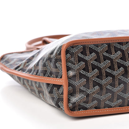 Goyard Goyardine Reversible Mini Anjou Black Gold 14 of 17