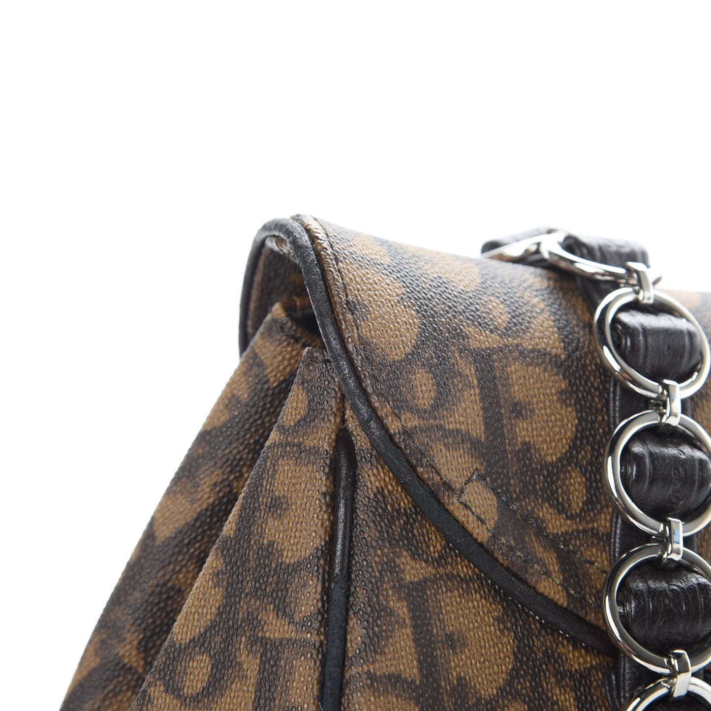 Monogram Romantique Trotter Bag Brown
