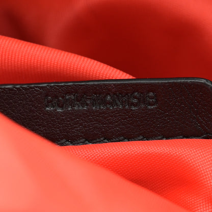 Alexander McQueen Nylon Graffiti Logo The Bundle Tote Black White 7 of 10