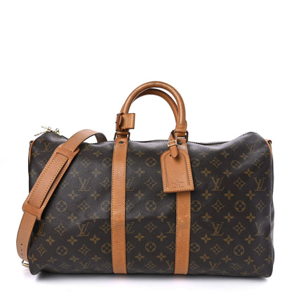 Louis Vuitton Monogram Keepall Bandouliere 45 1 of 11