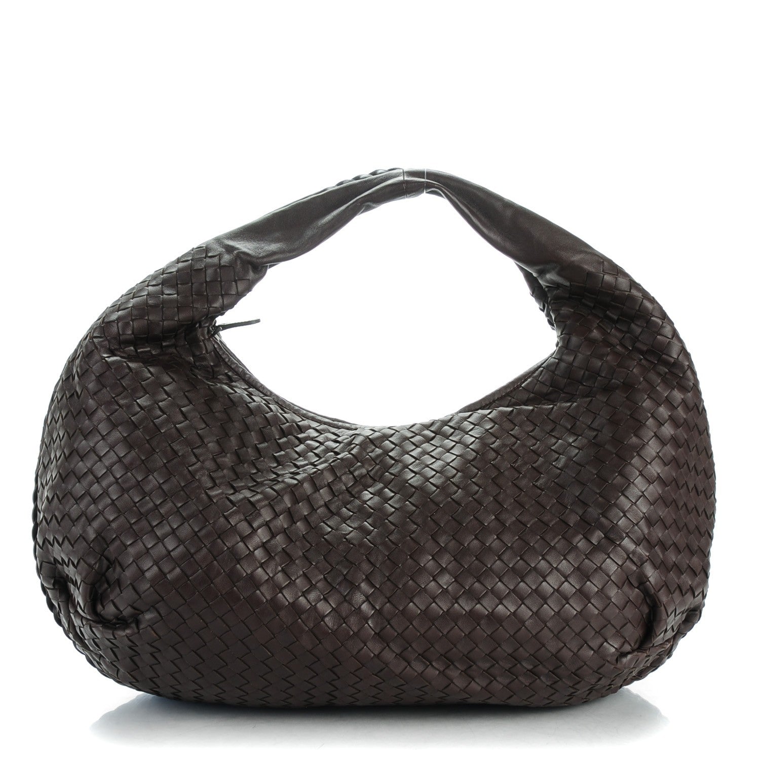 Bottega Veneta Nappa Intrecciato Large Belly Veneta Hobo Ebano 1 of 9