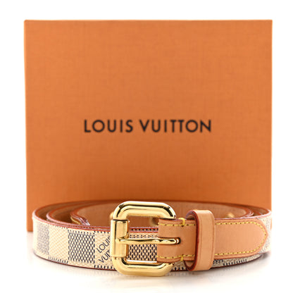 Louis Vuitton Damier Azur 20mm Belt 90 36 10 of 10