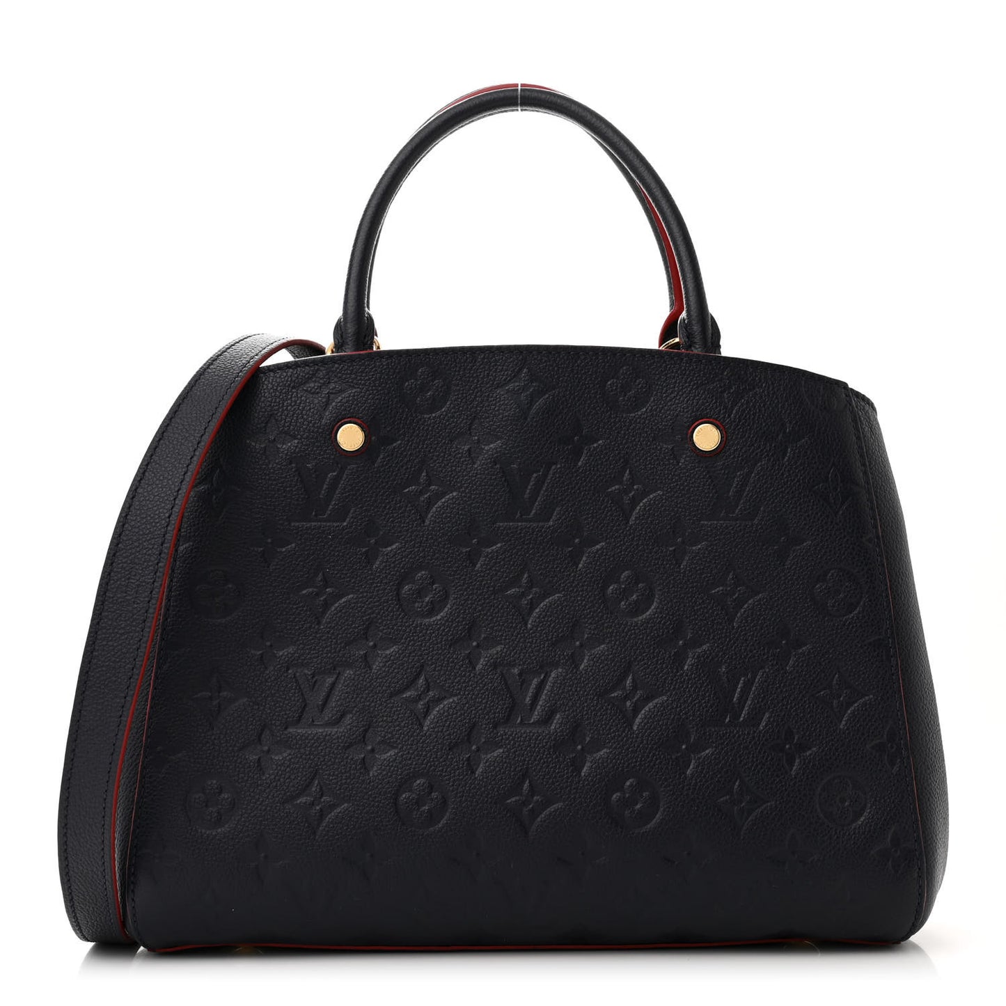 Empreinte Montaigne MM Marine Rouge