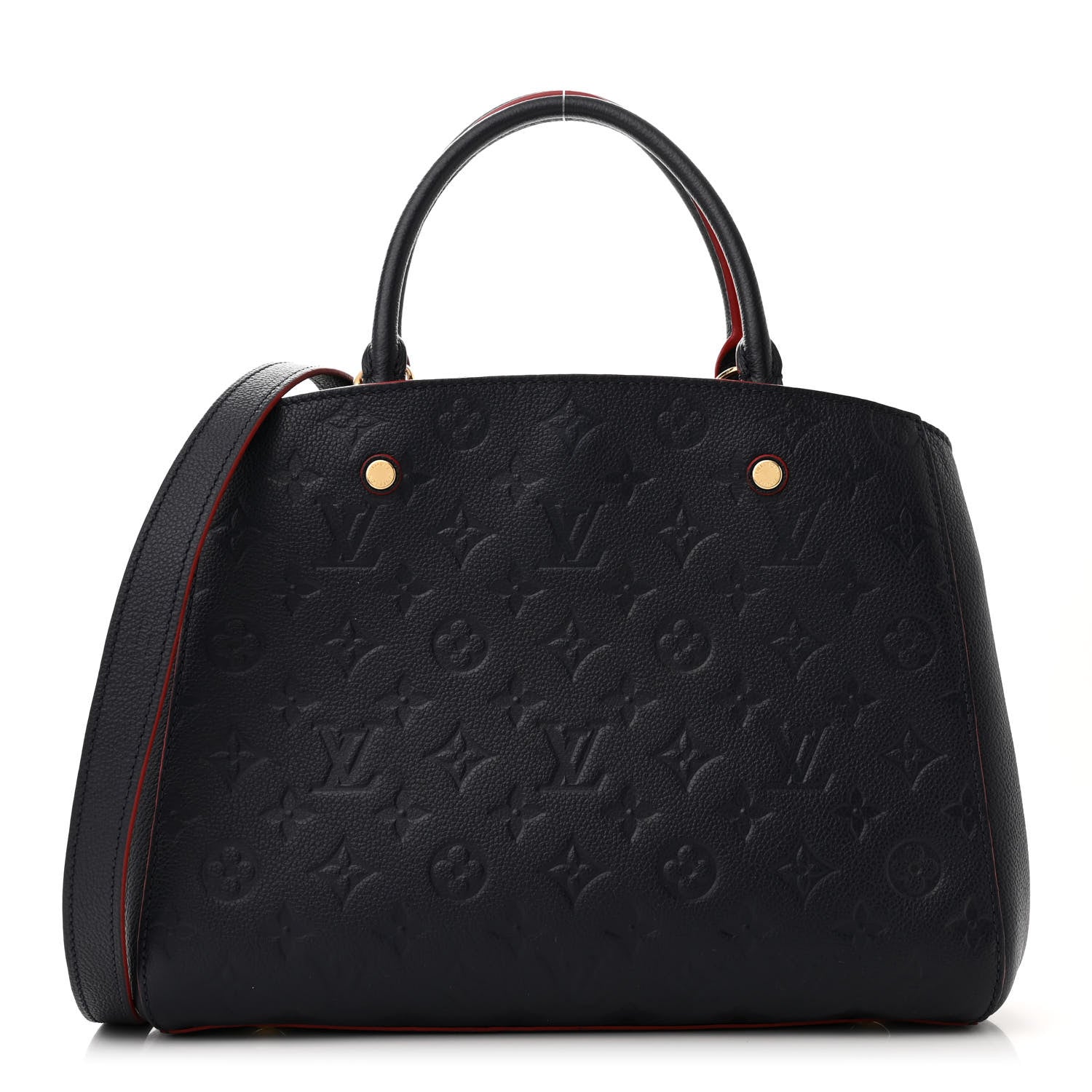 Louis Vuitton Empreinte Montaigne MM Marine Rouge 1 of 10