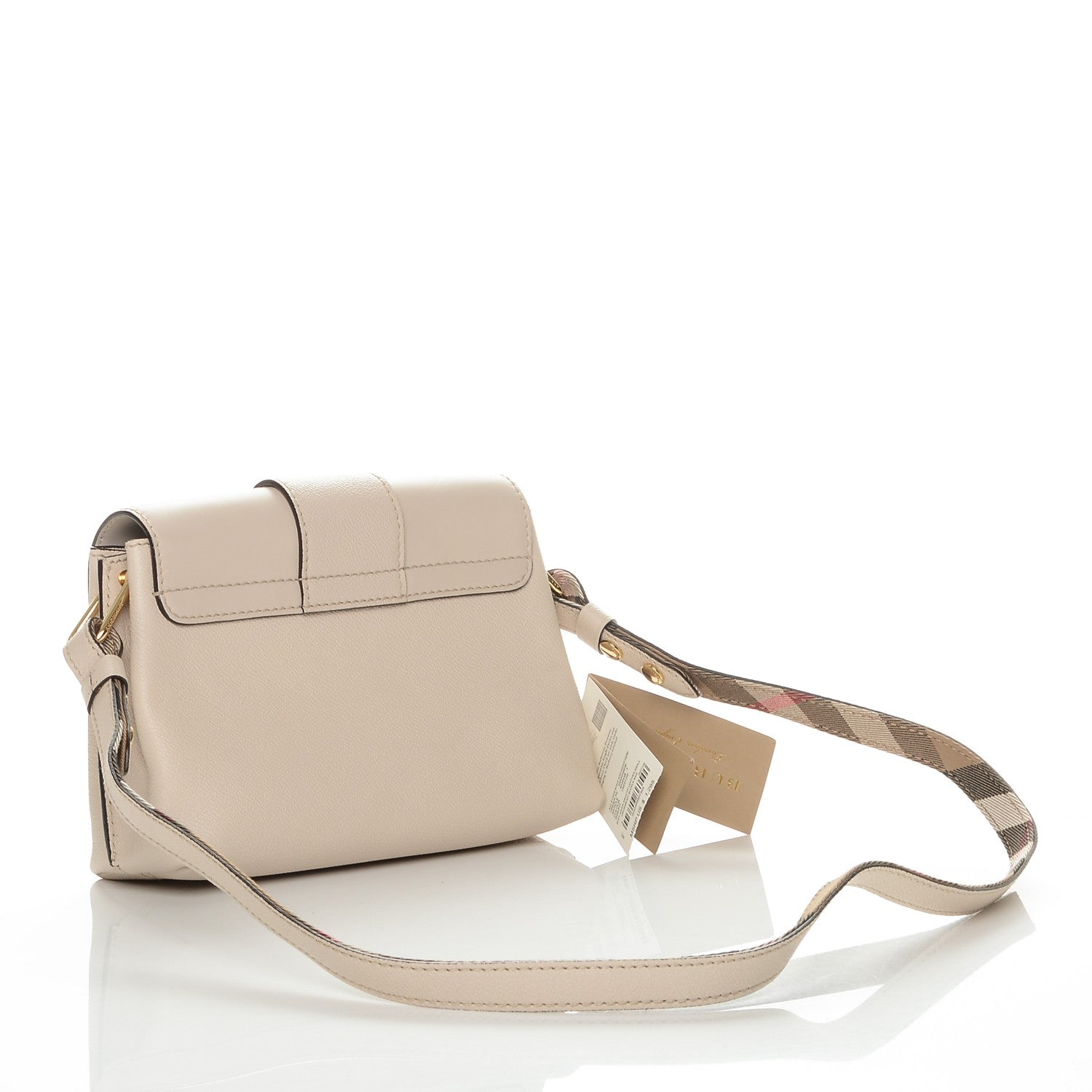 Burberry Soft Grain Calfskin Small Medley Crossbody Limestone 3 of 6