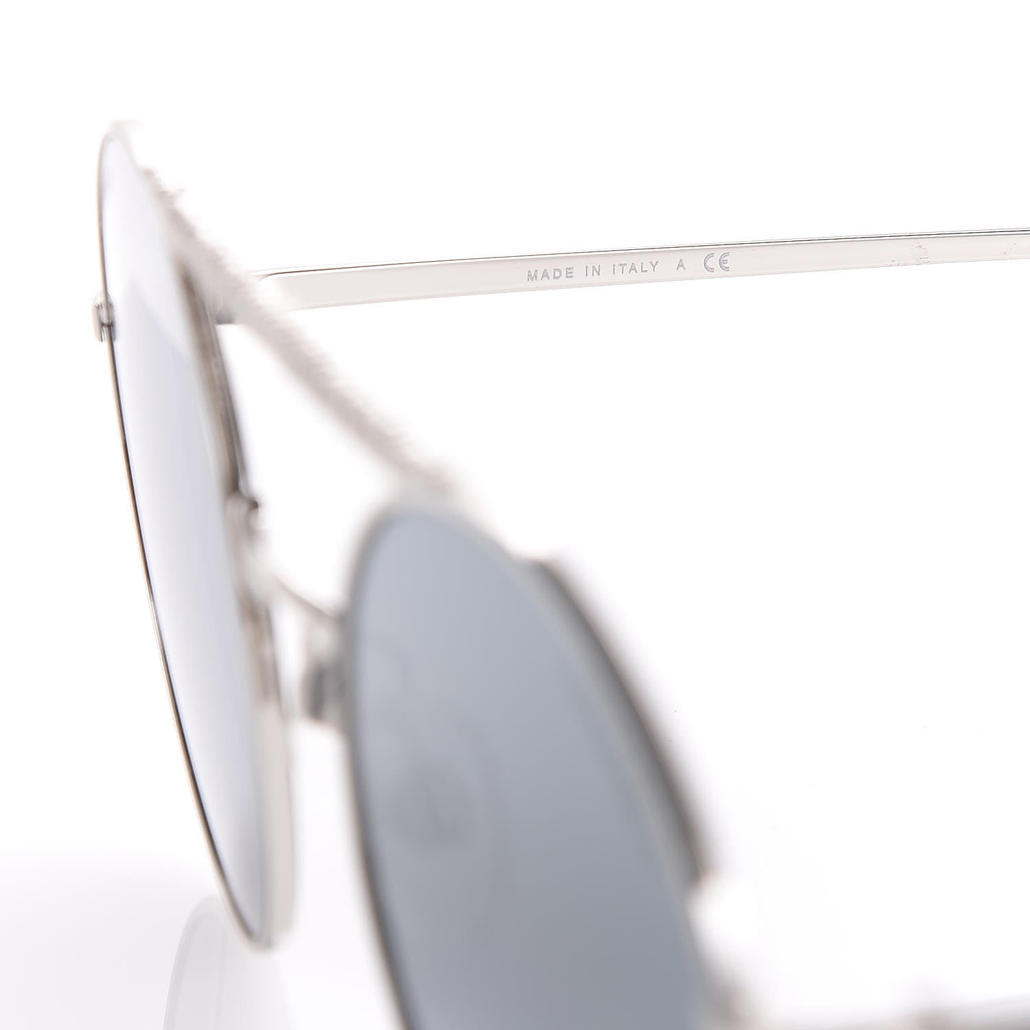 Chanel Metal Winter Round Sunglasses 4232 Silver 5 of 8