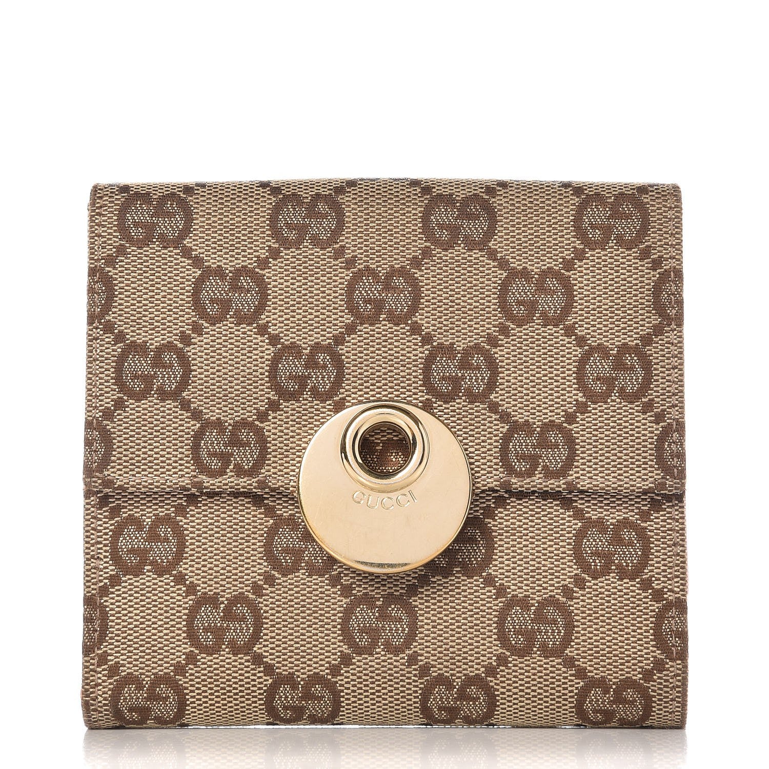 Gucci Monogram Eclipse Wallet Pink 1 of 9