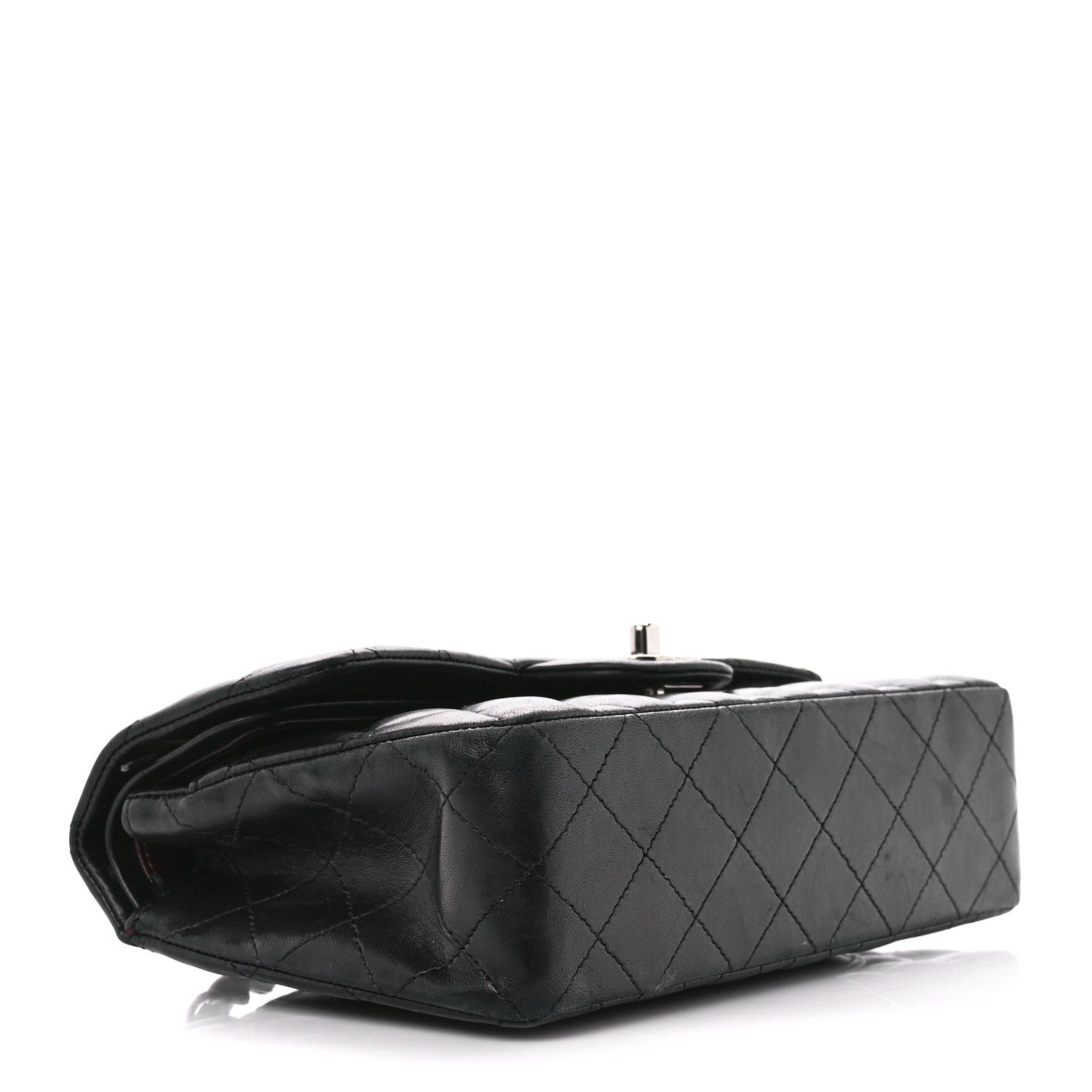 Chanel Lambskin Quilted Small Double Flap Black 4 of 15